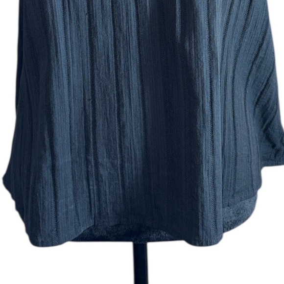 THML Embroidered Puff Sleeve Pleated Top Size Small - Picture 10 of 10